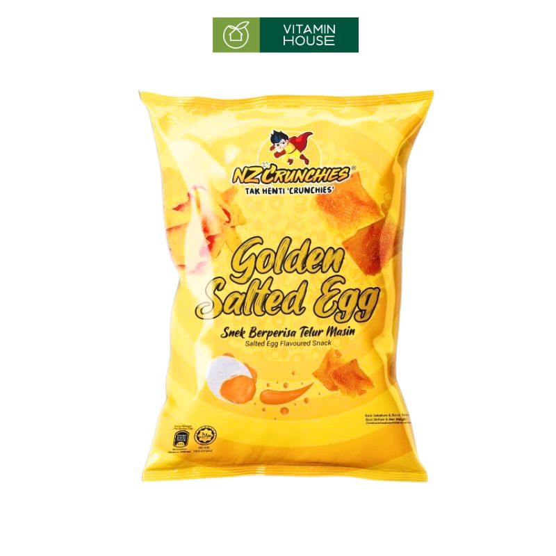 Snack NZ Crunchies Hàn Quốc Nhiều Vị Gói 45g Ngon Đậm Chất Xứ Hàn