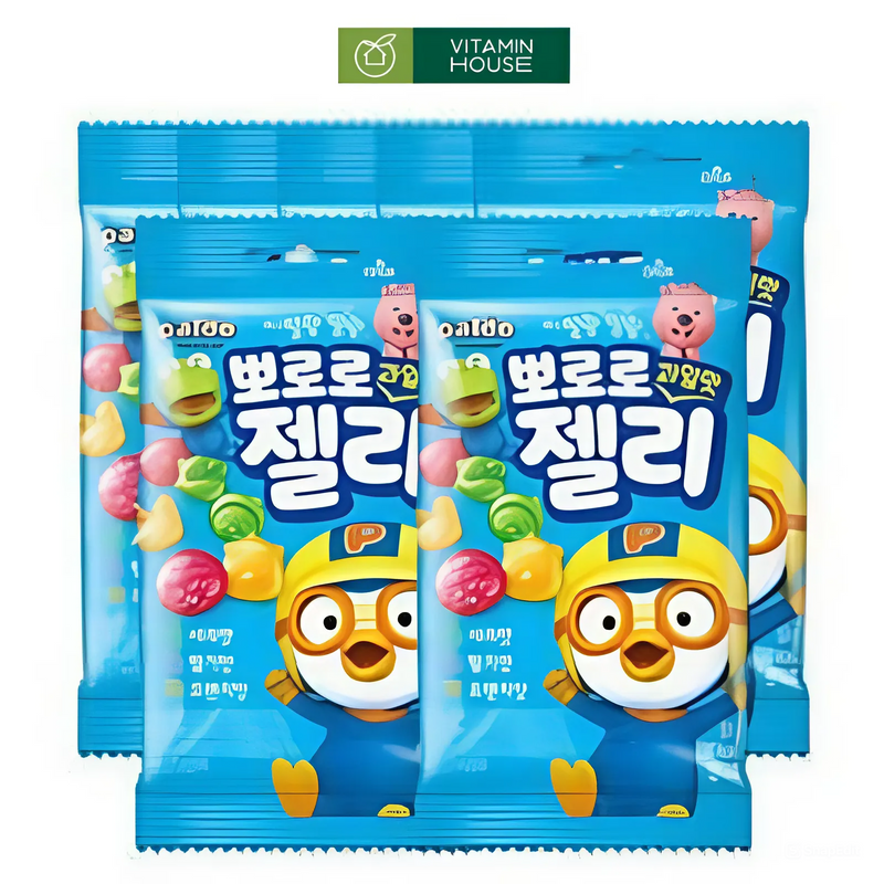 Kẹo Dẻo Paldo Pororo HQ Gói 53g