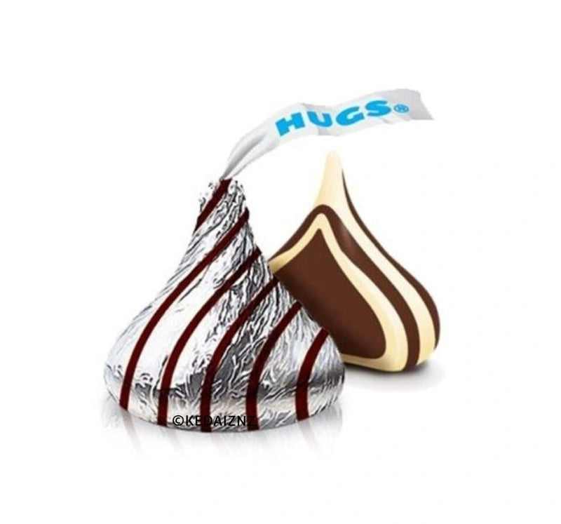 Chocolate Hersheys Hugs white creme Share Pack 300g