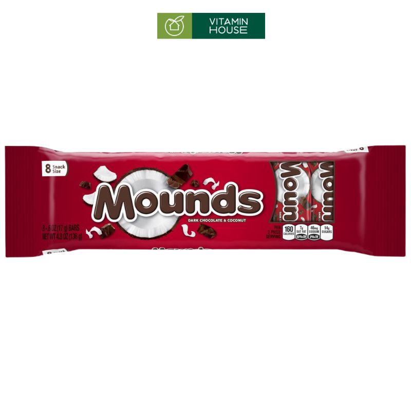 Chocolate Mounds Nhân Dừa Mỹ Ngọt Ngào Hương Dừa