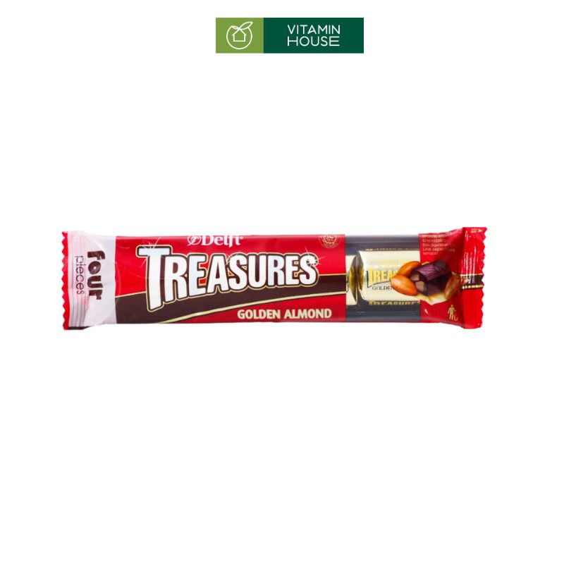 Socola Sữa Treasures 36G Thái Lan Ngọt Ngào Hương Vị