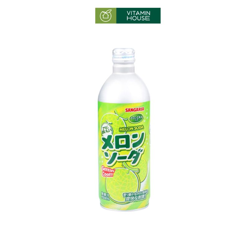 Soda Sangaria Nhật Chai 500ml Vị Ngon Sảng Khoái Từ Xứ Phù Tang