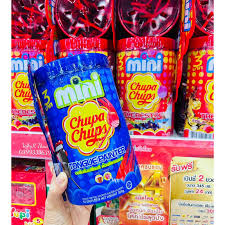 Cây Kẹo Mút Trái Cây Chupa Chups Mini Thái Nhiều Vị Chua Ngọt