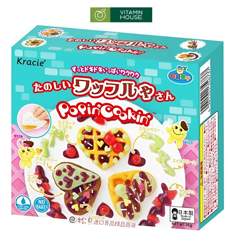 Hộp Kẹo Sáng Tạo Bánh Trái Tim Popin Cookin 29g