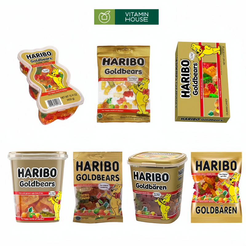 Kẹo Dẻo Haribo Goldbears Đức Hợp Khẩu Vị Mọi Lứa Tuổi