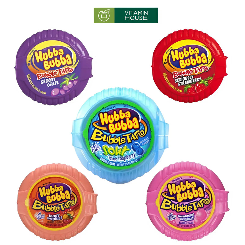 Kẹo Gum Hubba Bubba Mỹ Đặc Sắc Hương Vị