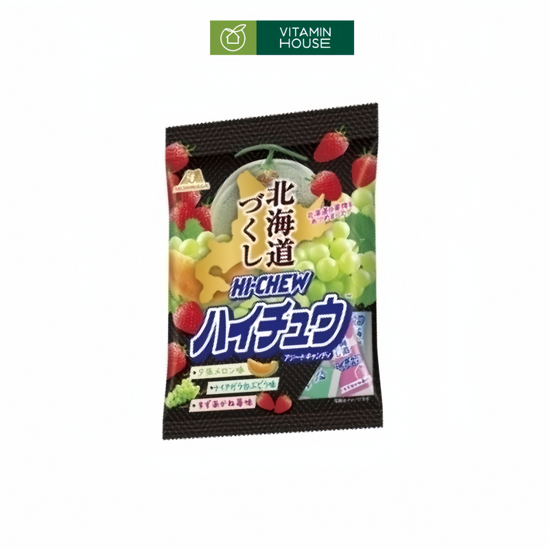 Kẹo Dẻo Morinaga Hi-Chew Hokkaido Hoa Quả Mix 77g