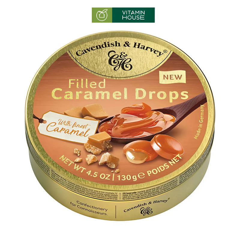 Kẹo Đức Hộp Thiếc Caramel Drop (New)