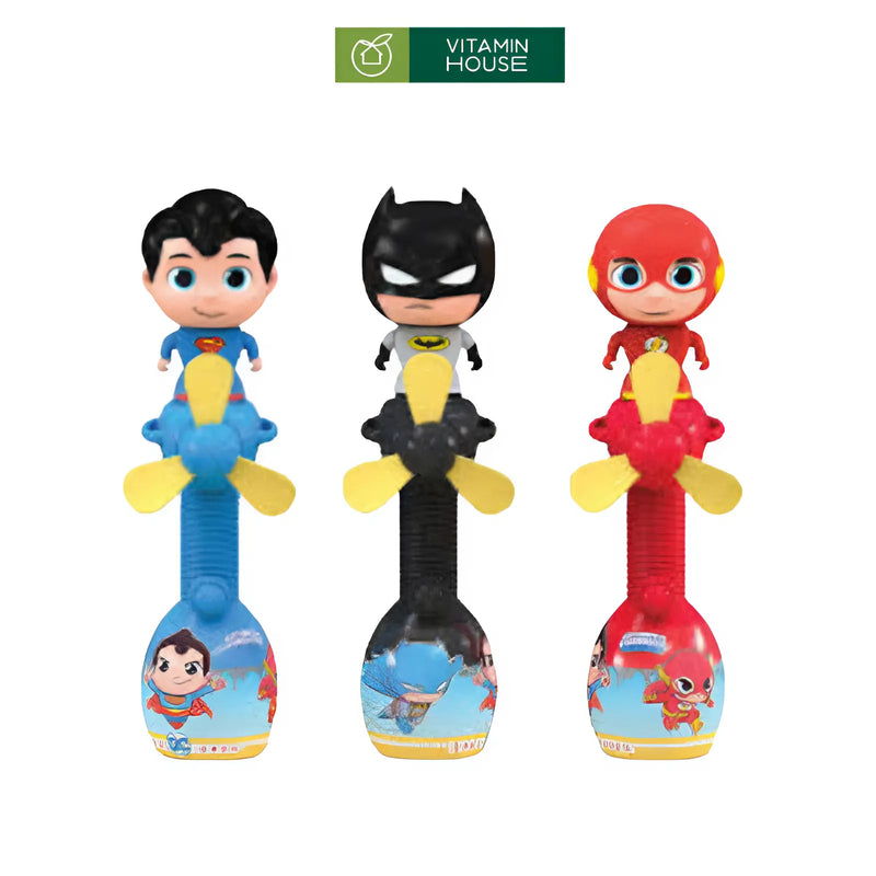 Kẹo Đồ Chơi Quạt & Con Dấu DC Super Friends