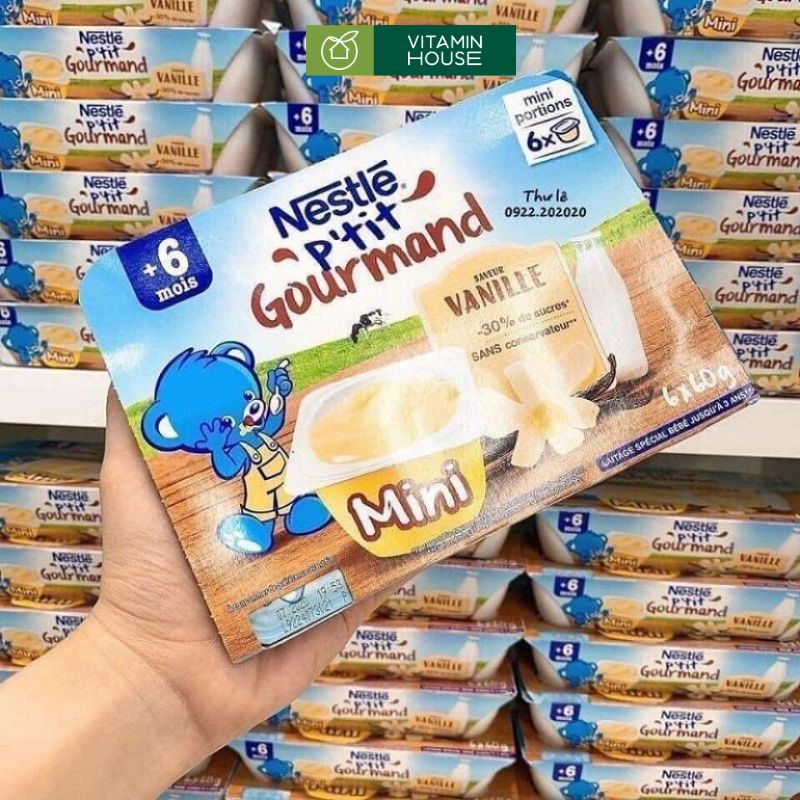 Váng Sữa Nestle Vani Lốc 4 Hộp * 100g