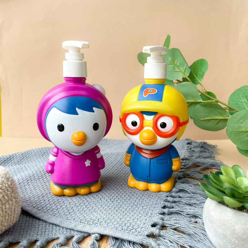 Sữa Tắm Gội Cho Bé All In One Pororo HQ Chai 380g