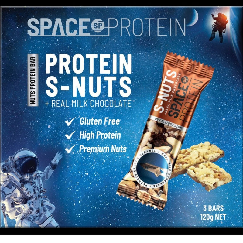 Thanh Ngũ Cốc  Space Protein Hộp 3 Cái (Đủ Vị)