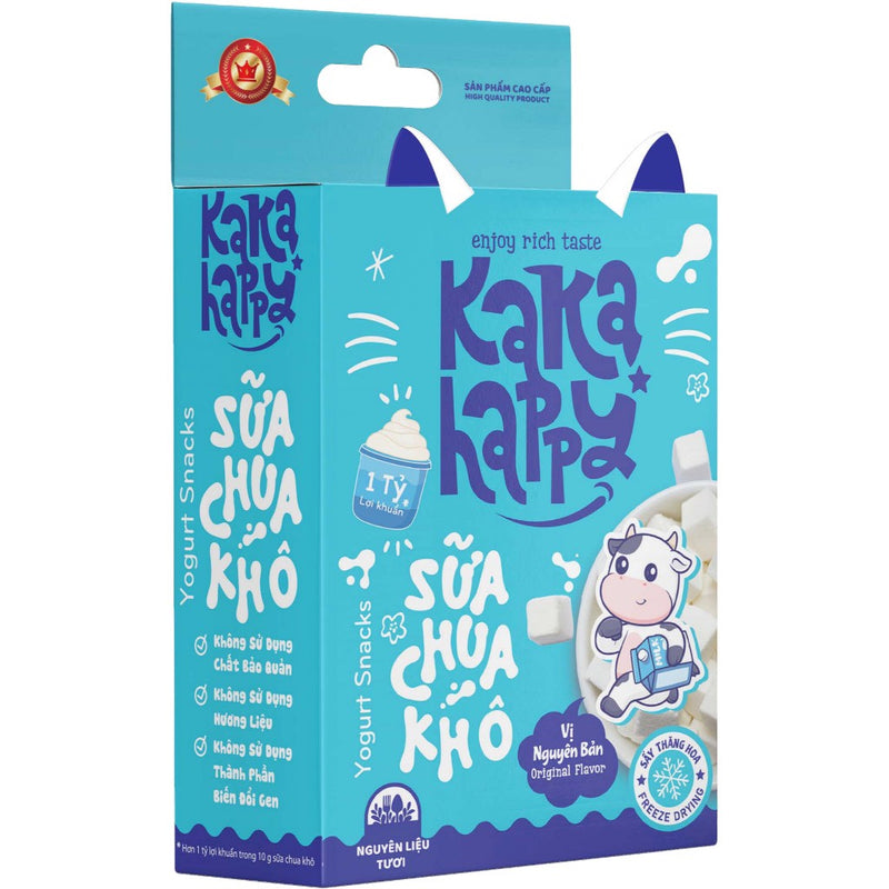 Sữa Chua Khô Kaka Happy Hộp 10g