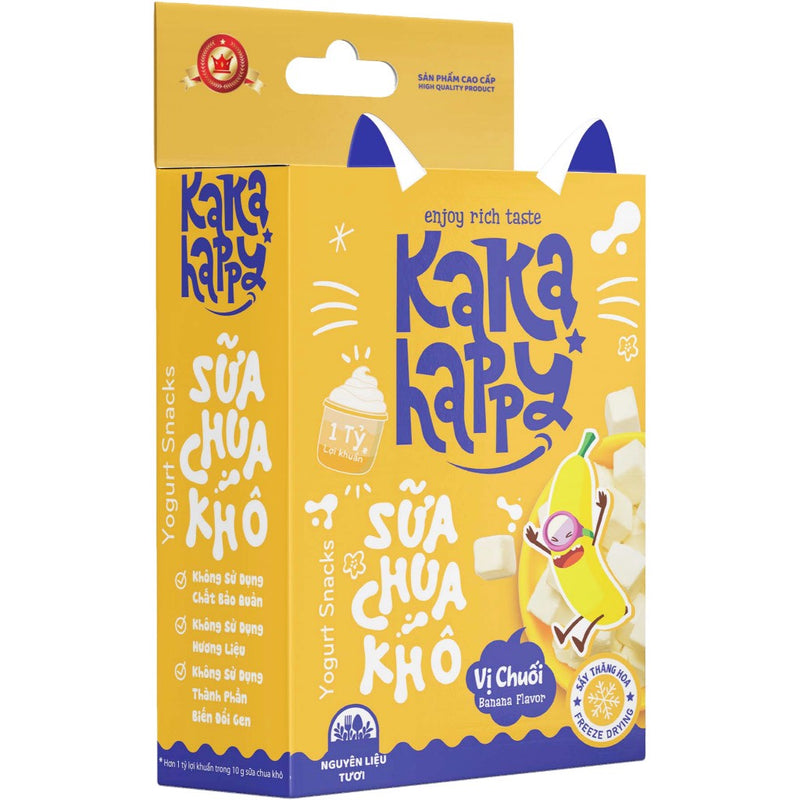 Sữa Chua Khô Kaka Happy Hộp 10g