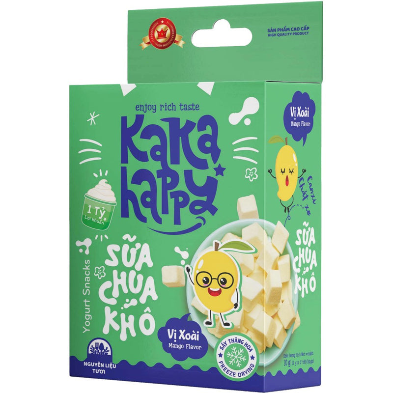 Sữa Chua Khô Kaka Happy Hộp 10g