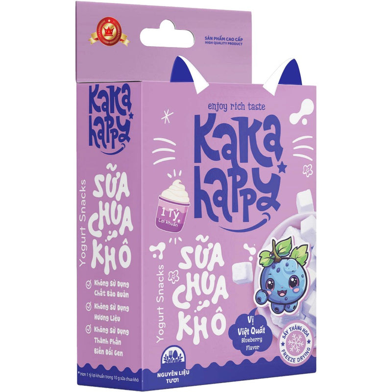 Sữa Chua Khô Kaka Happy Hộp 10g