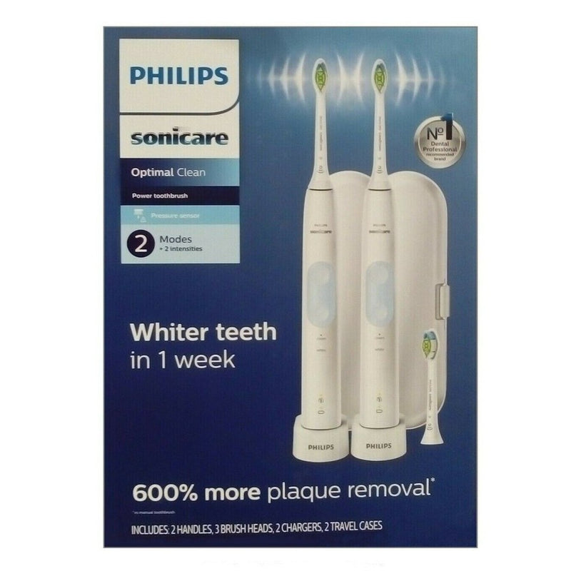 Set Bàn Chải Điện Philips Sonicare Optimal Clean (2 Cây)