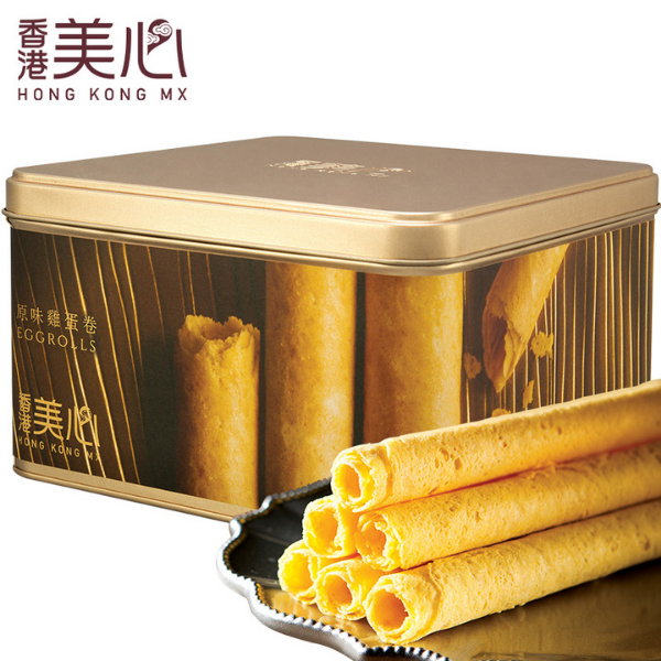 Bánh Cuộn Trứng Bản Giới Hạn Nhập Khẩu Meixin HongKong 448g